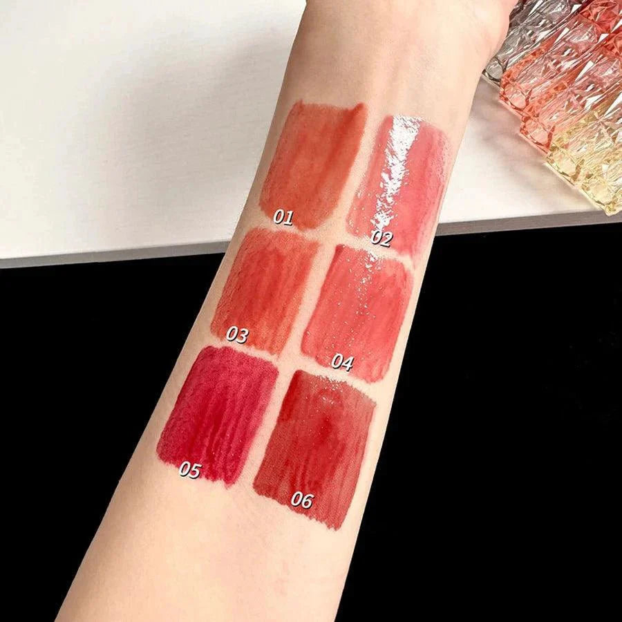 Brillo Labial Hidratante de Larga Duración con Acabado Impermeable