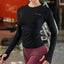 T-shirt de yoga à manches longues pour femmes - Vêtements de fitness premium