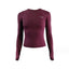 T-shirt de yoga à manches longues pour femmes - Vêtements de fitness premium
