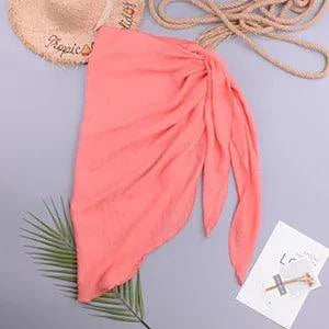 LuxeWave Chiffon Beach Wrap | Couverture Chic Sans Effort