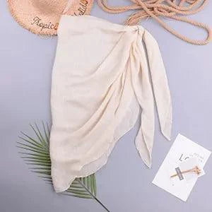 LuxeWave Chiffon Beach Wrap | Couverture Chic Sans Effort