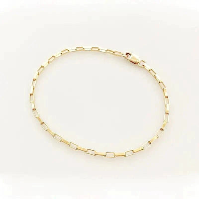 Handcrafted Luxury Gold Chain Bracelet