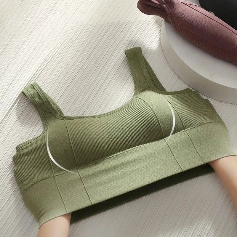 Sostén Deportivo Transpirable Mandotos para Mujeres - Top de Yoga Sin Costuras
