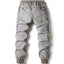 Mandotos Men's Tactical Cargo Pants - Gray Cotton Full Length