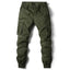 Mandotos Men's Tactical Cargo Pants - Gray Cotton Full Length