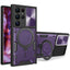 Coque Armor CCSmall S23 Ultra MANDOTOS avec Anneau Rotatif - JS Purple