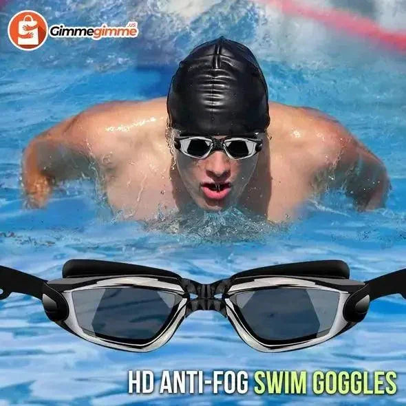 Mandotos ClearView HD Swim Goggles with Adjustable Straps