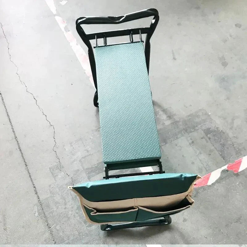 MANDOTOS Comfort Gardener Kneeler - Taburete de Jardinería Ergonómico Plegable