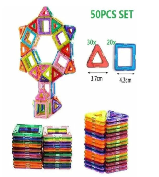 Mandotos Creative Magnet Constructors - Magnetic Building Blocks Set
