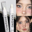 Matte Eyeshadow Stick - White Eyeliner & Shimmer Silver Highlighter