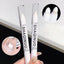 Matte Eyeshadow Stick - White Eyeliner & Shimmer Silver Highlighter
