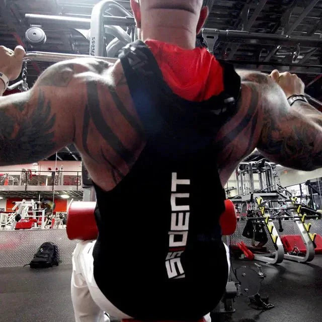Men's Hooded Active Workout Tank - Breathable Comfort