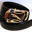 Ceinture en cuir à boucle automatique pour homme - Design léopard