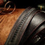 Ceinture en cuir à boucle automatique pour homme - Design léopard