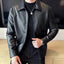 Men's Autumn-Winter Leather Sports Jacket