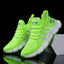 Chaussures de sport en maille respirante pour hommes avec tige en tissage volant