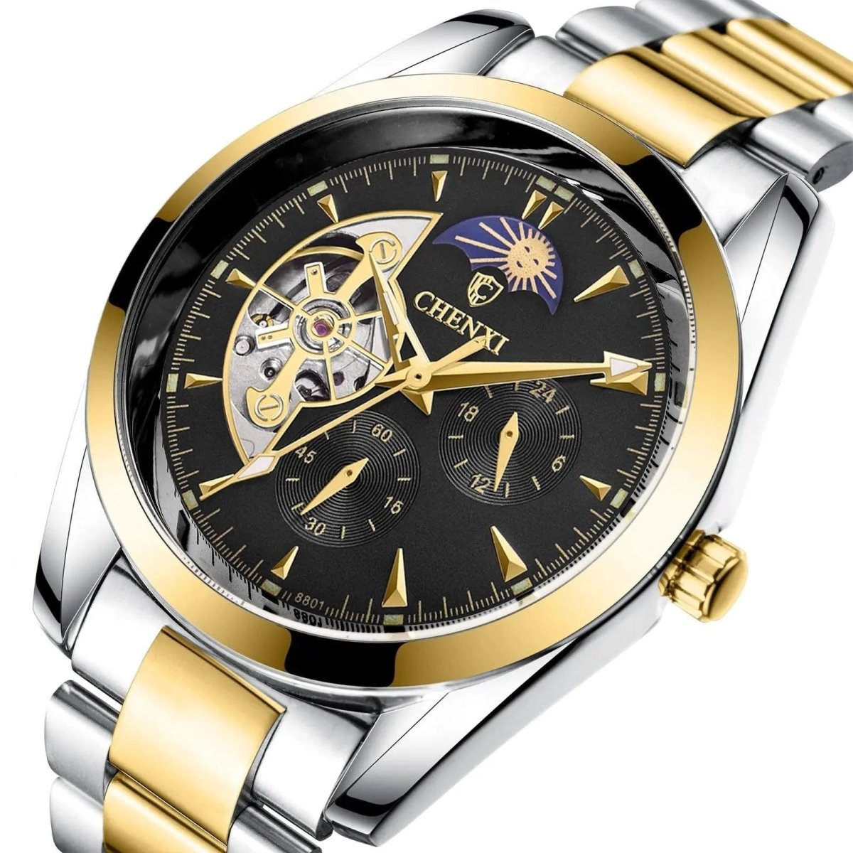 Men's Business Mechanical Watch - Sophisticated Timepiece