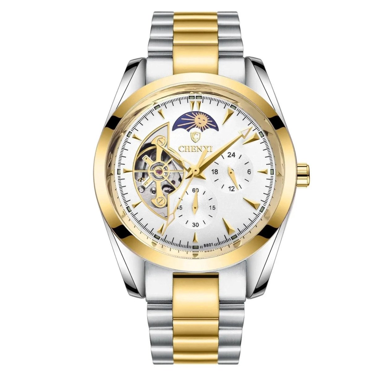 Men's Business Mechanical Watch - Sophisticated Timepiece