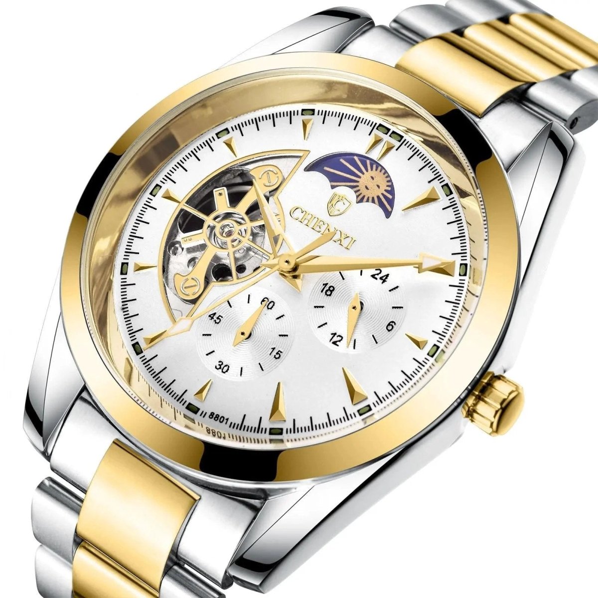 Men's Business Mechanical Watch - Sophisticated Timepiece