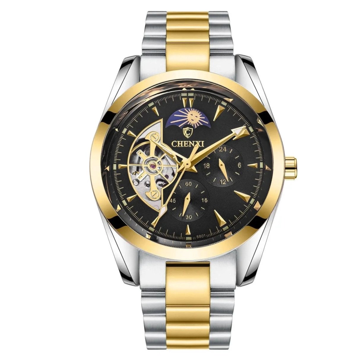 Men's Business Mechanical Watch - Sophisticated Timepiece