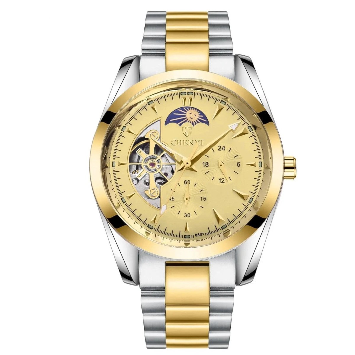 Men's Business Mechanical Watch - Sophisticated Timepiece