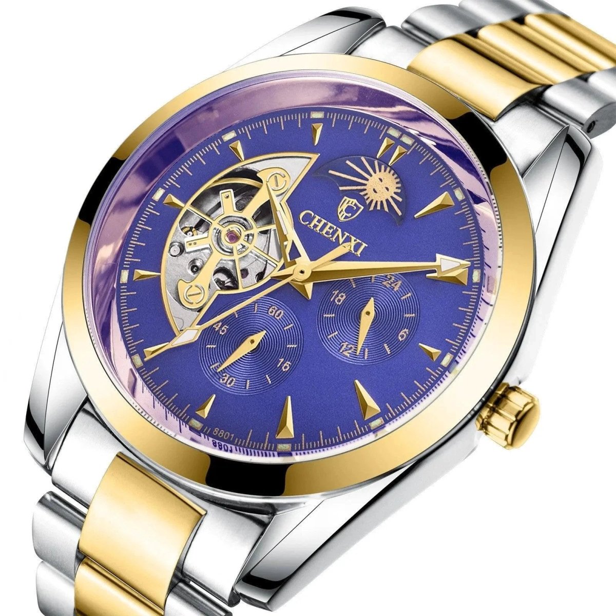 Men's Business Mechanical Watch - Sophisticated Timepiece