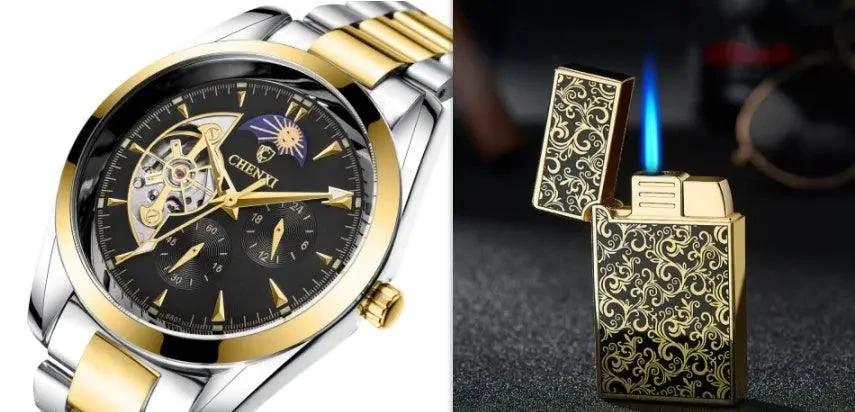 Men's Business Mechanical Watch - Sophisticated Timepiece