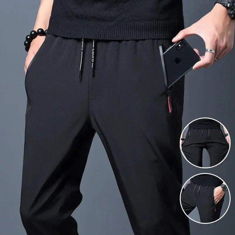 Joggers décontractés slim fit pour hommes - Polyvalents et confortables