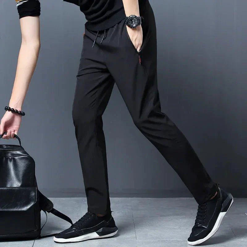 Joggers décontractés slim fit pour hommes - Polyvalents et confortables