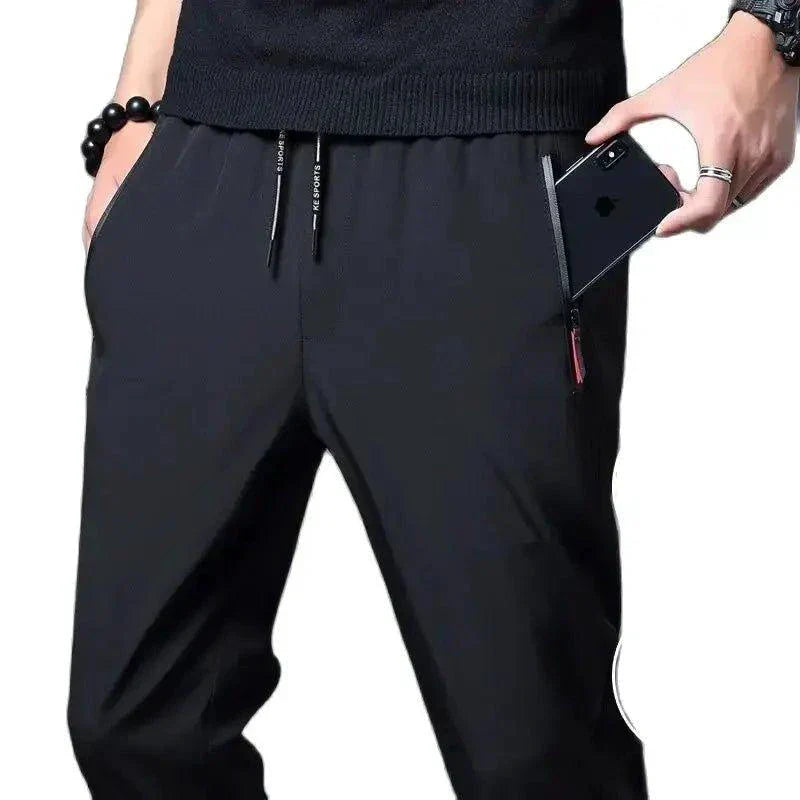 Joggers décontractés slim fit pour hommes - Polyvalents et confortables