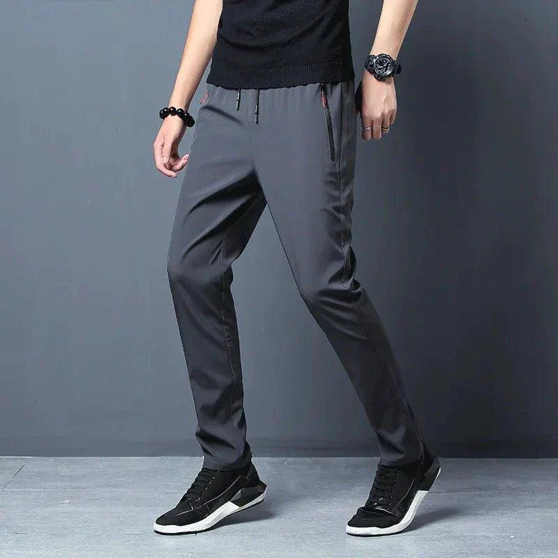 Joggers décontractés slim fit pour hommes - Polyvalents et confortables