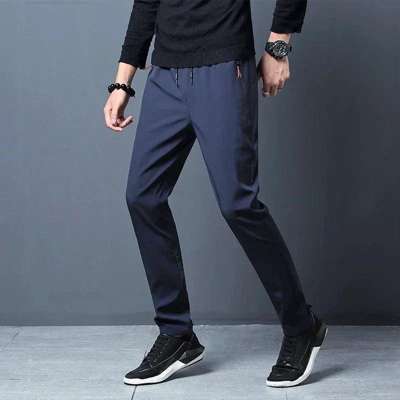 Joggers décontractés slim fit pour hommes - Polyvalents et confortables