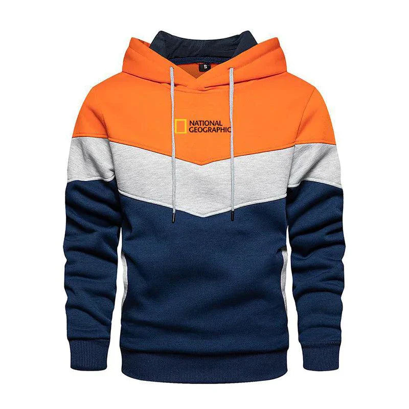 Sudadera con capucha deportiva para hombre