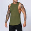 Camiseta sin mangas de algodón para hombres para entrenamientos de verano