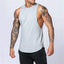 Camiseta sin mangas de algodón para hombres para entrenamientos de verano