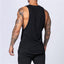 Camiseta sin mangas de algodón para hombres para entrenamientos de verano