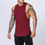 Camiseta sin mangas de algodón para hombres para entrenamientos de verano