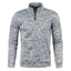 Men's Half Zipper Turtleneck Sweatshirt - Cozy & Stylish