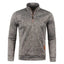 Men's Half Zipper Turtleneck Sweatshirt - Cozy & Stylish