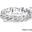 Bracelet en chaîne dorée luxe pour hommes