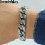 Bracelet en chaîne dorée luxe pour hommes