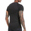 Men's Print Compression Rash Guard - Summer Workout Shirt