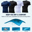 Men's Print Compression Rash Guard - Summer Workout Shirt