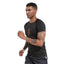 Men's Print Compression Rash Guard - Summer Workout Shirt