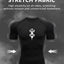 Men's Print Compression Rash Guard - Summer Workout Shirt
