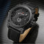 Reloj de Cuarzo para Hombre - Reloj de Pulsera Resistente al Agua con Calendario