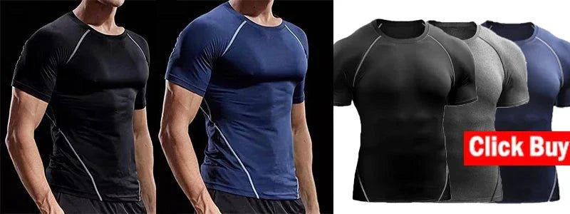 Men's Quick-Drying Double Layer Running Shorts