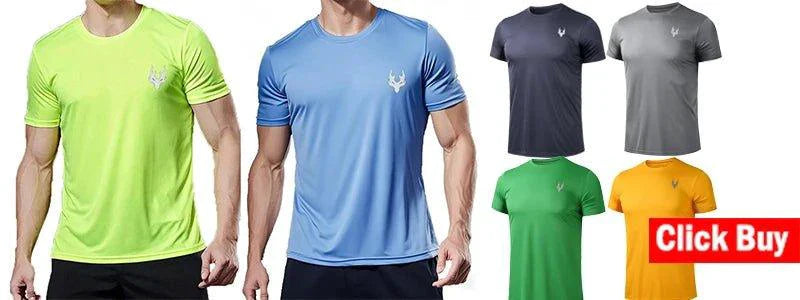 Men's Quick-Drying Double Layer Running Shorts