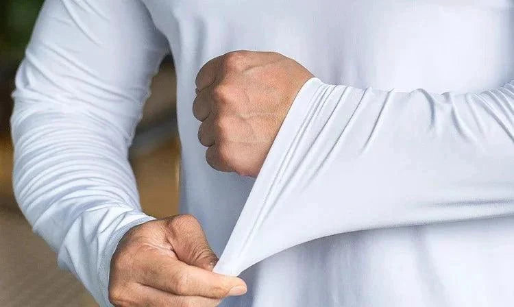 Men's Quick Dry Long Sleeve Training Shirt for Sports