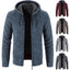 Veste Cardigan en Fleece Stylée pour Hommes